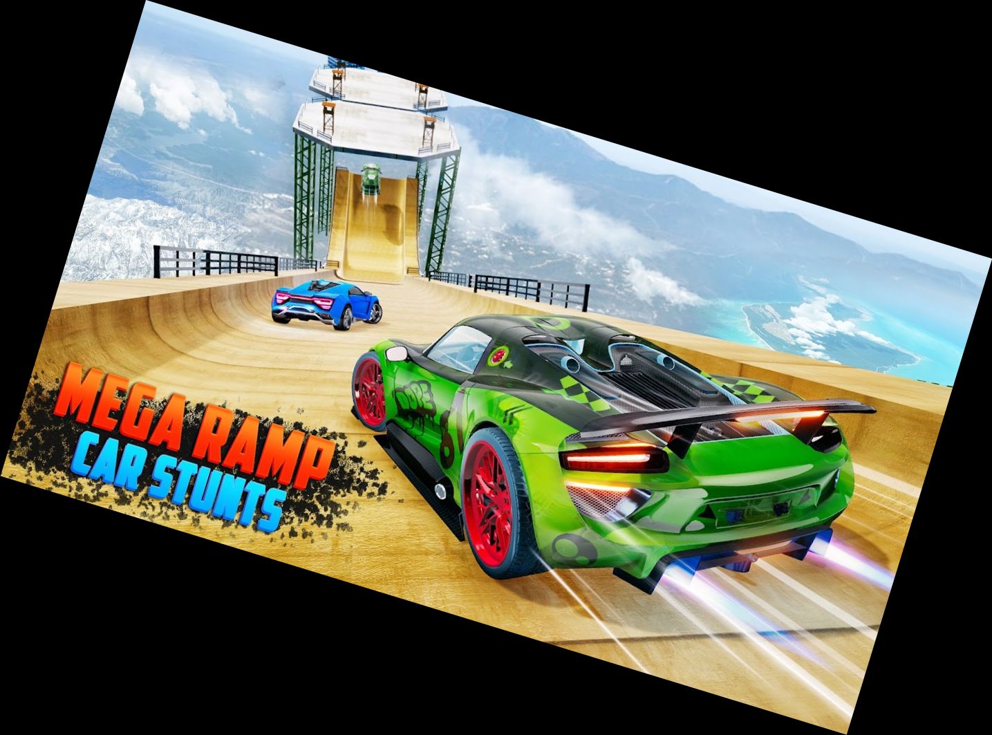 Verrückte Autostunts: Autospiele