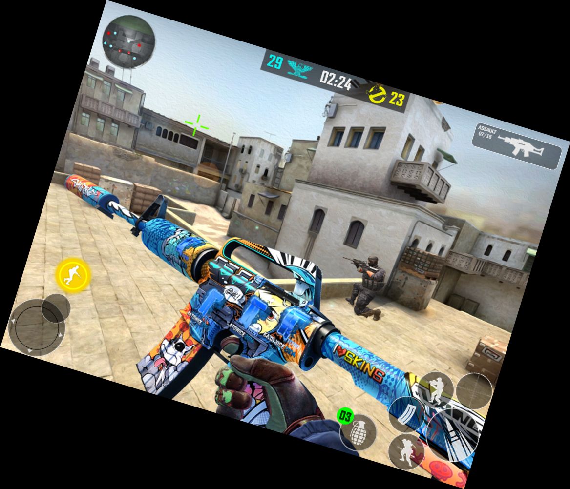 Schütze Spiel: 3D Waffen Spiele