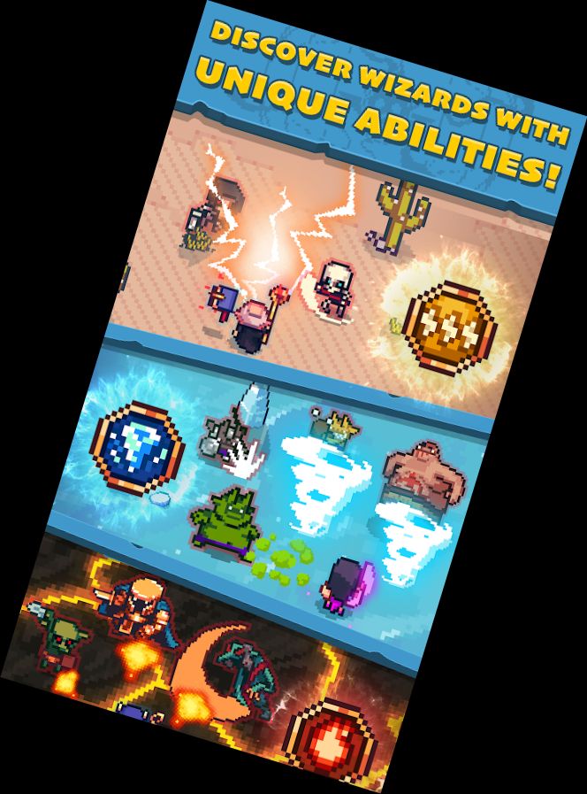 Tap Wizard: Idle Magic Quest wird zu Tap Zauber