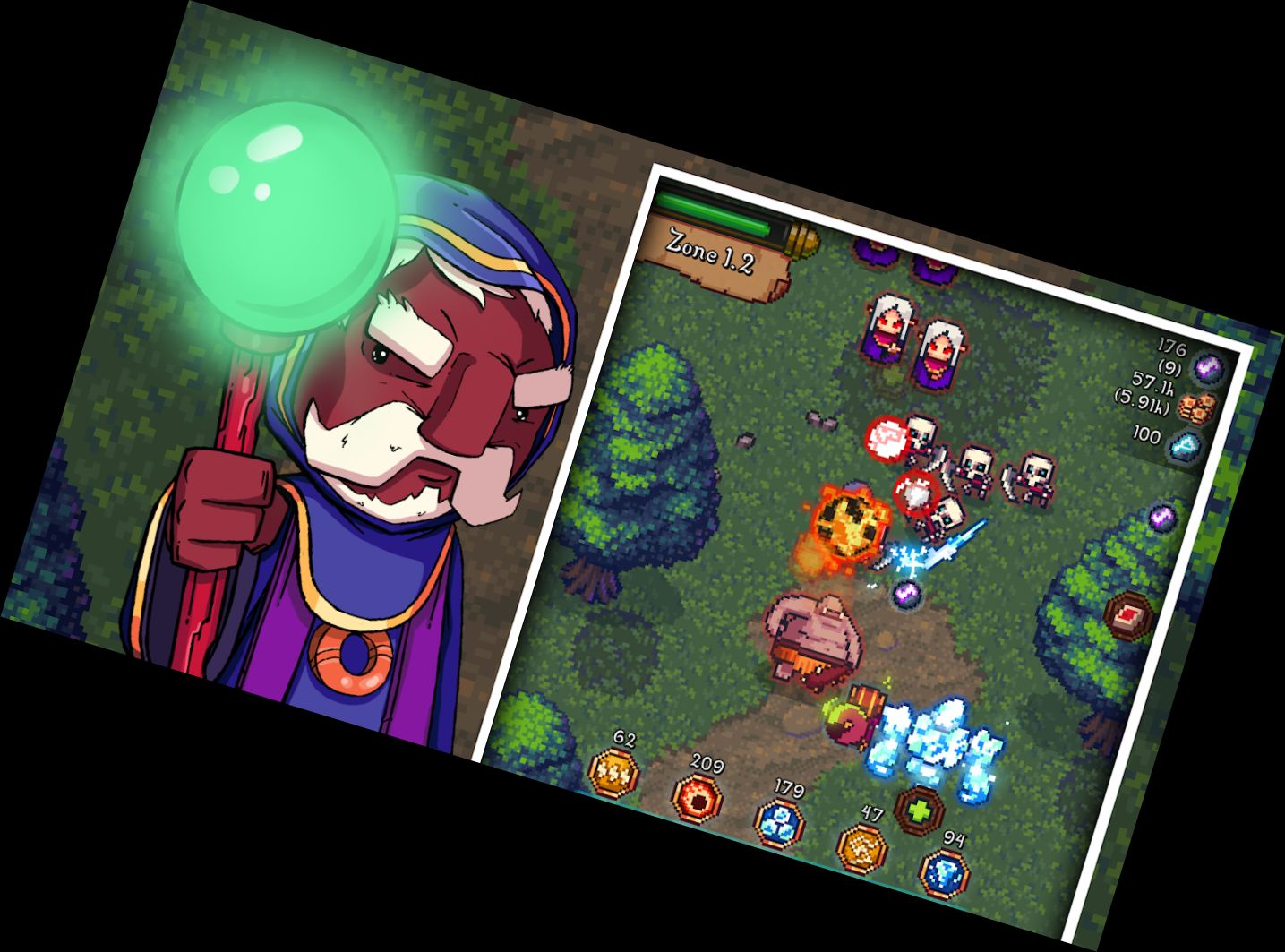 Tap Wizard: Idle Magic Quest wird zu Tap Zauber