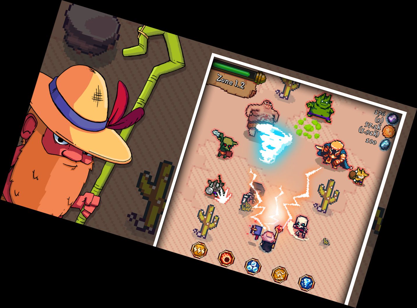 Tap Wizard: Idle Magic Quest wird zu Tap Zauber