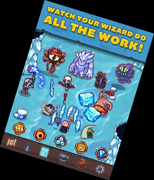 Tap Wizard: Idle Magic Quest wird zu Tap Zauber