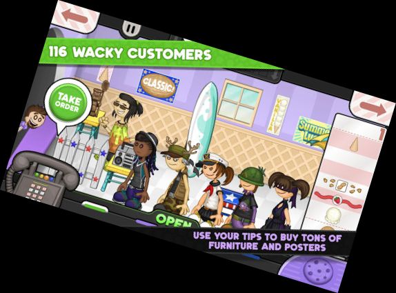 Papa's Scooperia ¡En marcha!