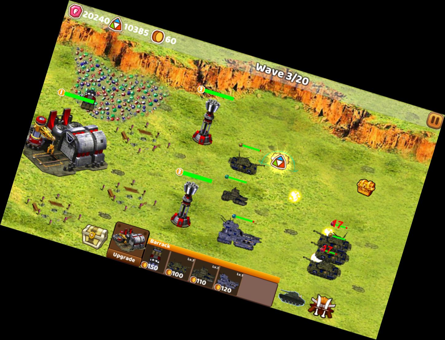 Panzer Verteidigung: Rotwarnung Kommando