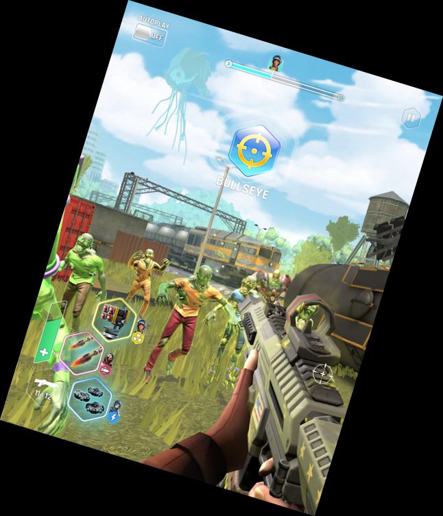 Зомбі Орда: Герої FPS та RPG