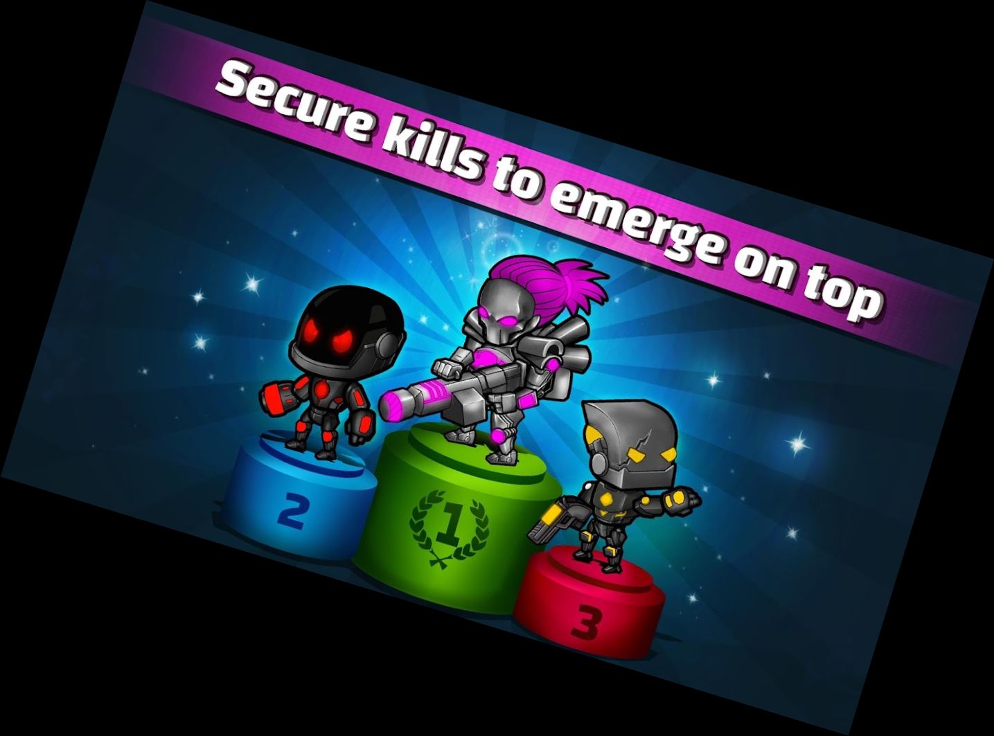 Neon Blasters Multiplayer Game