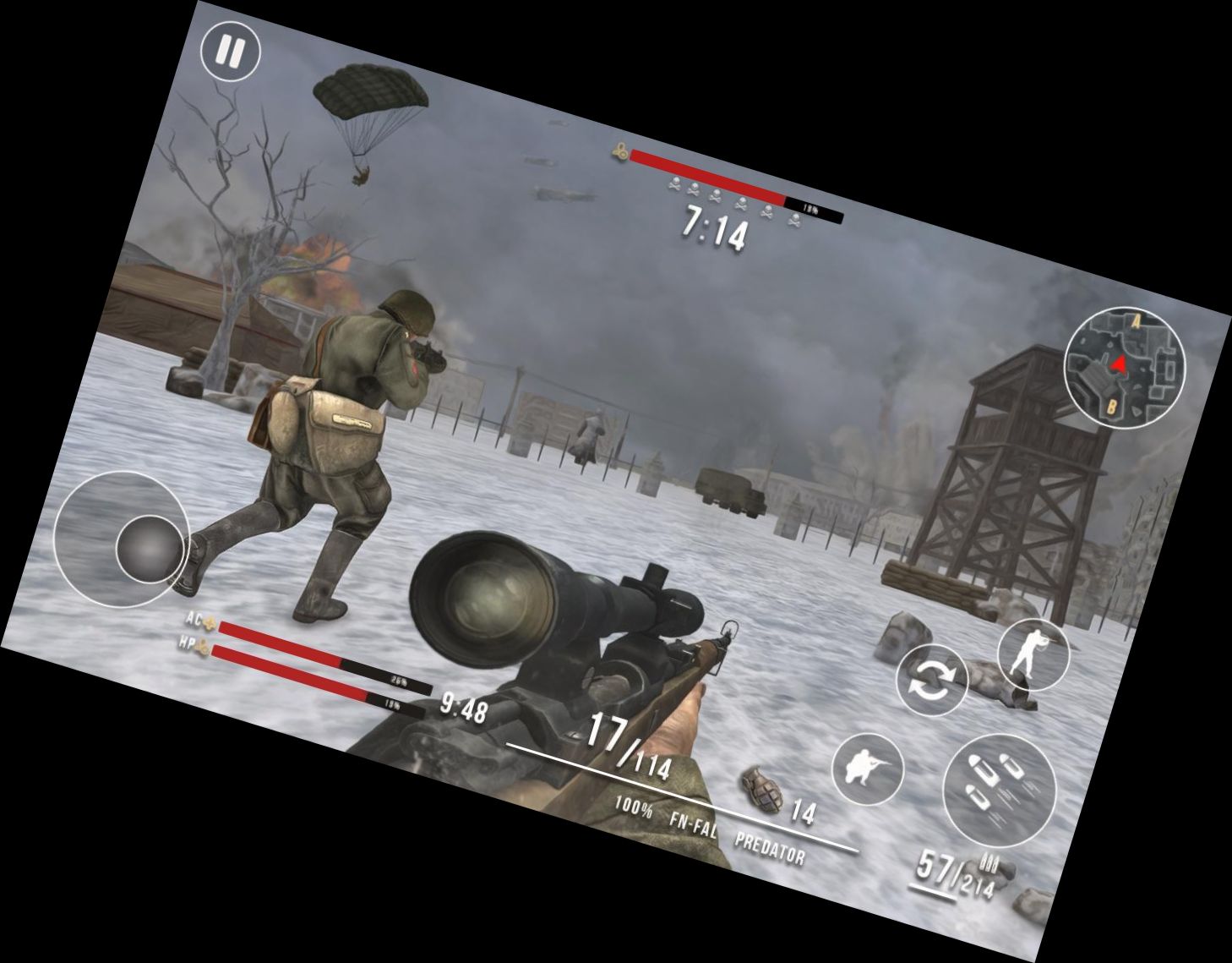 Weltkrieg-Spiele Offline: Zweiter