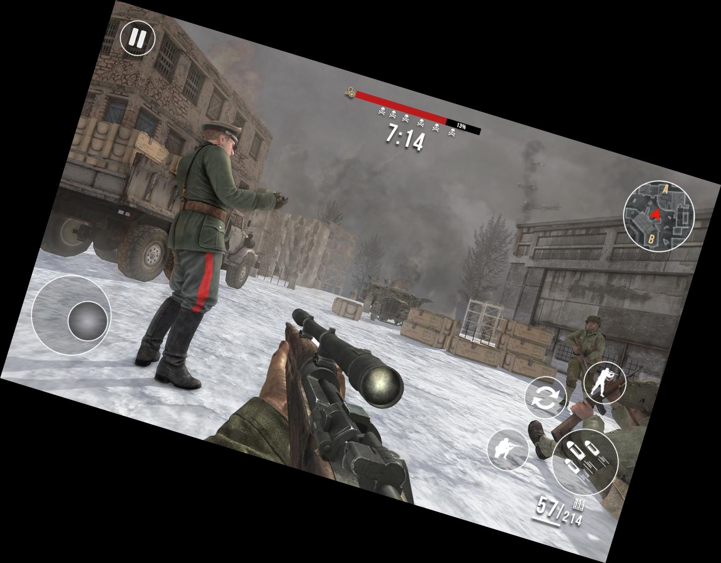 Weltkrieg-Spiele Offline: Zweiter