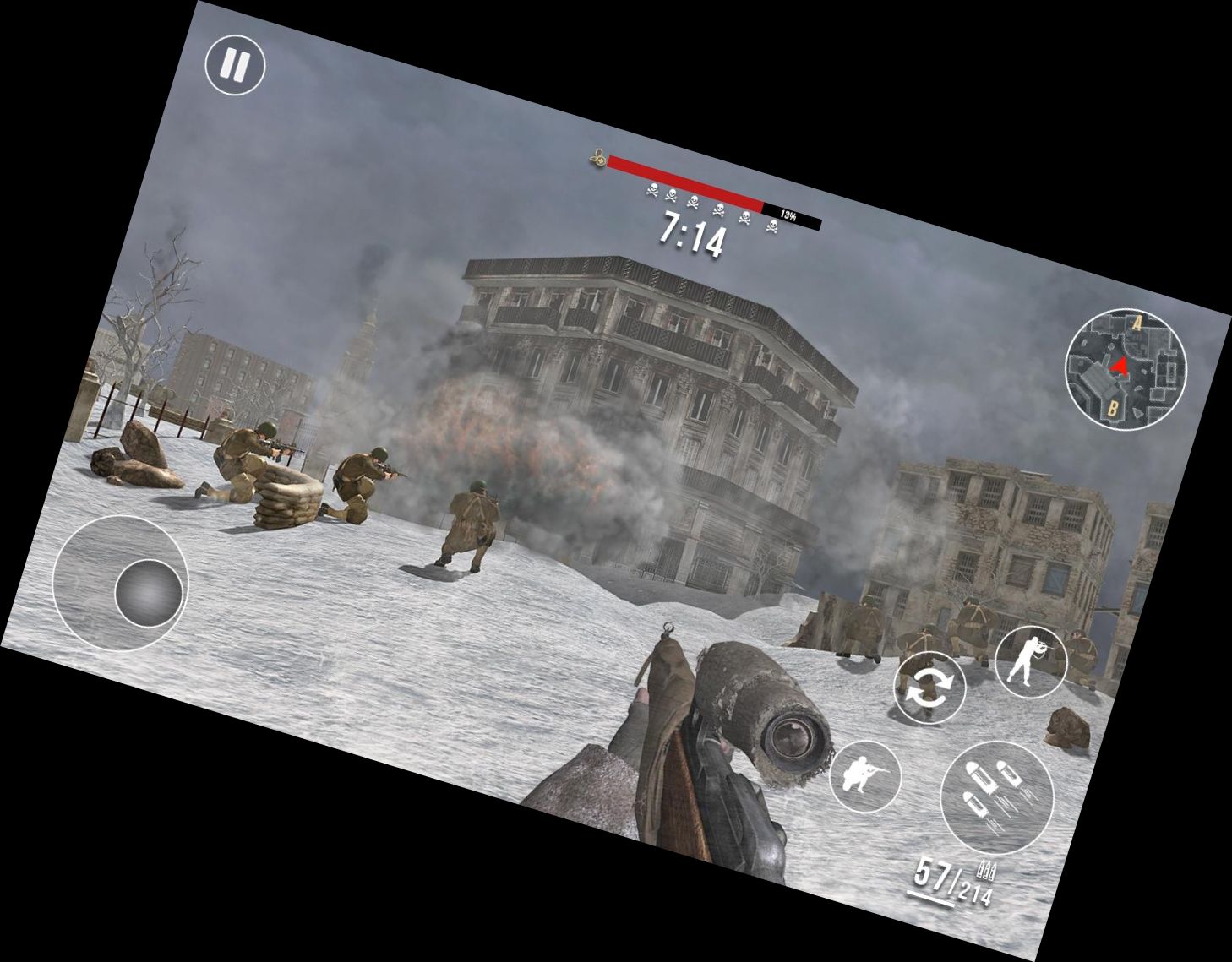 Weltkrieg-Spiele Offline: Zweiter