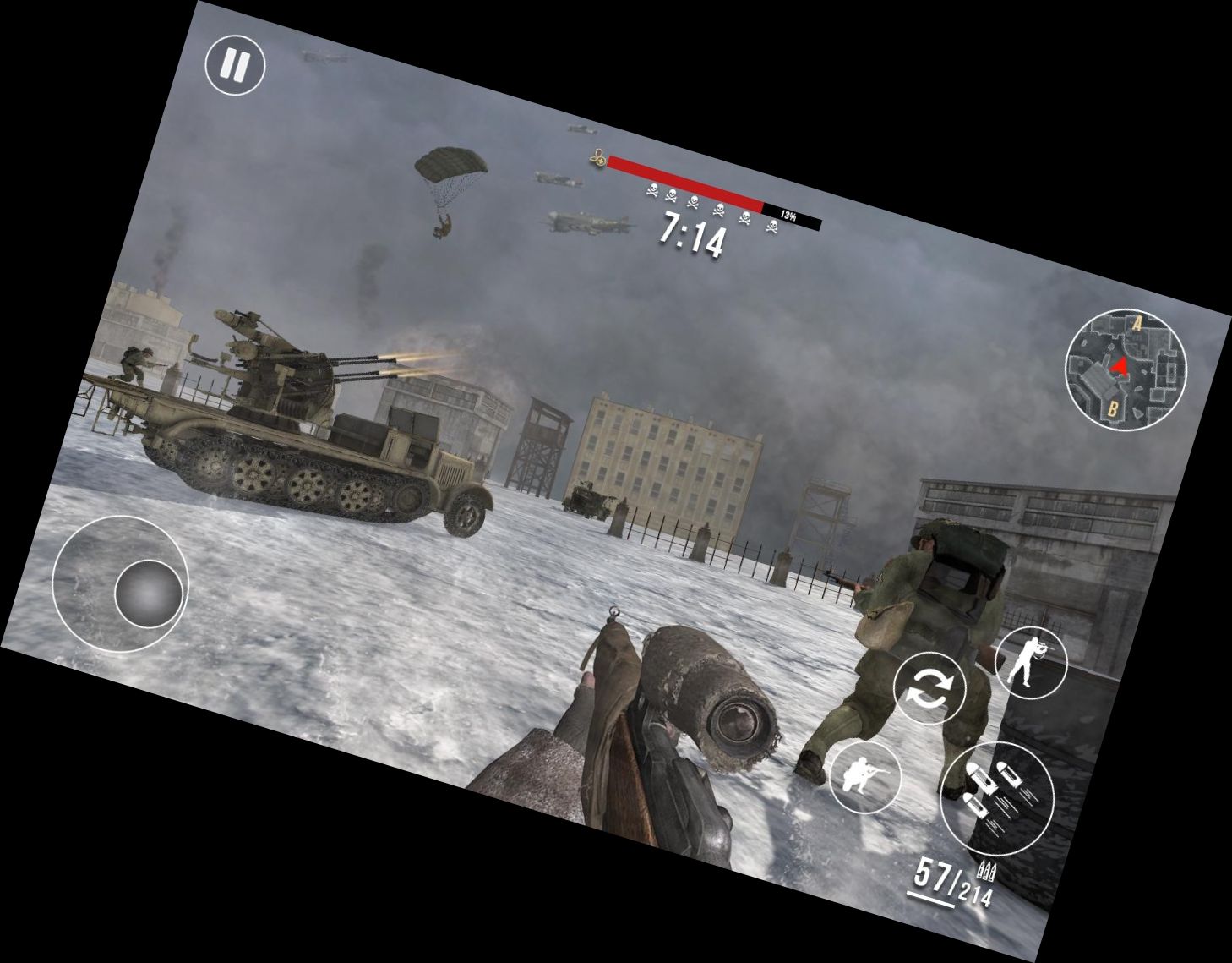 Weltkrieg-Spiele Offline: Zweiter