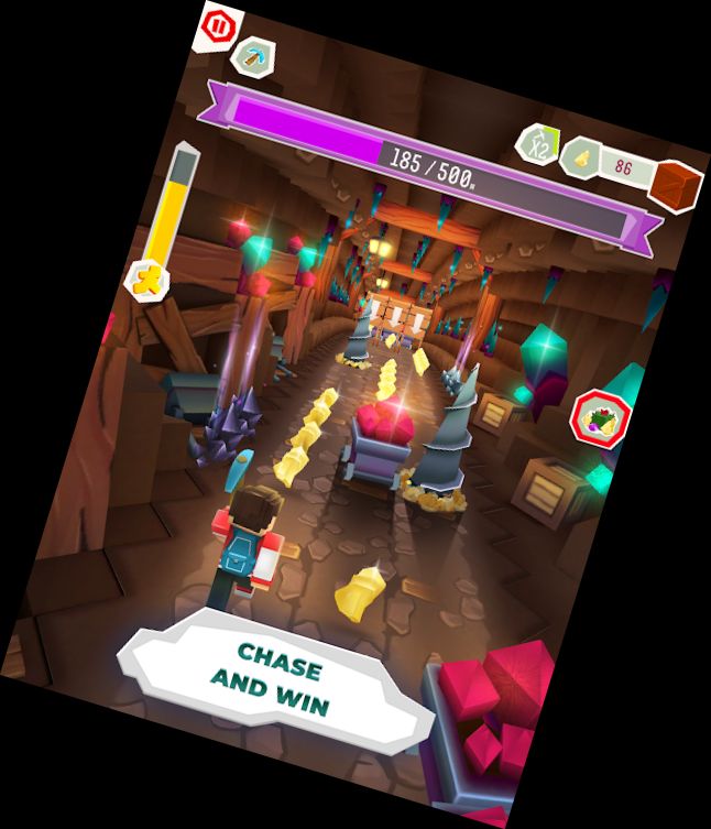 Chaseсraft – Lustiges Laufspiel