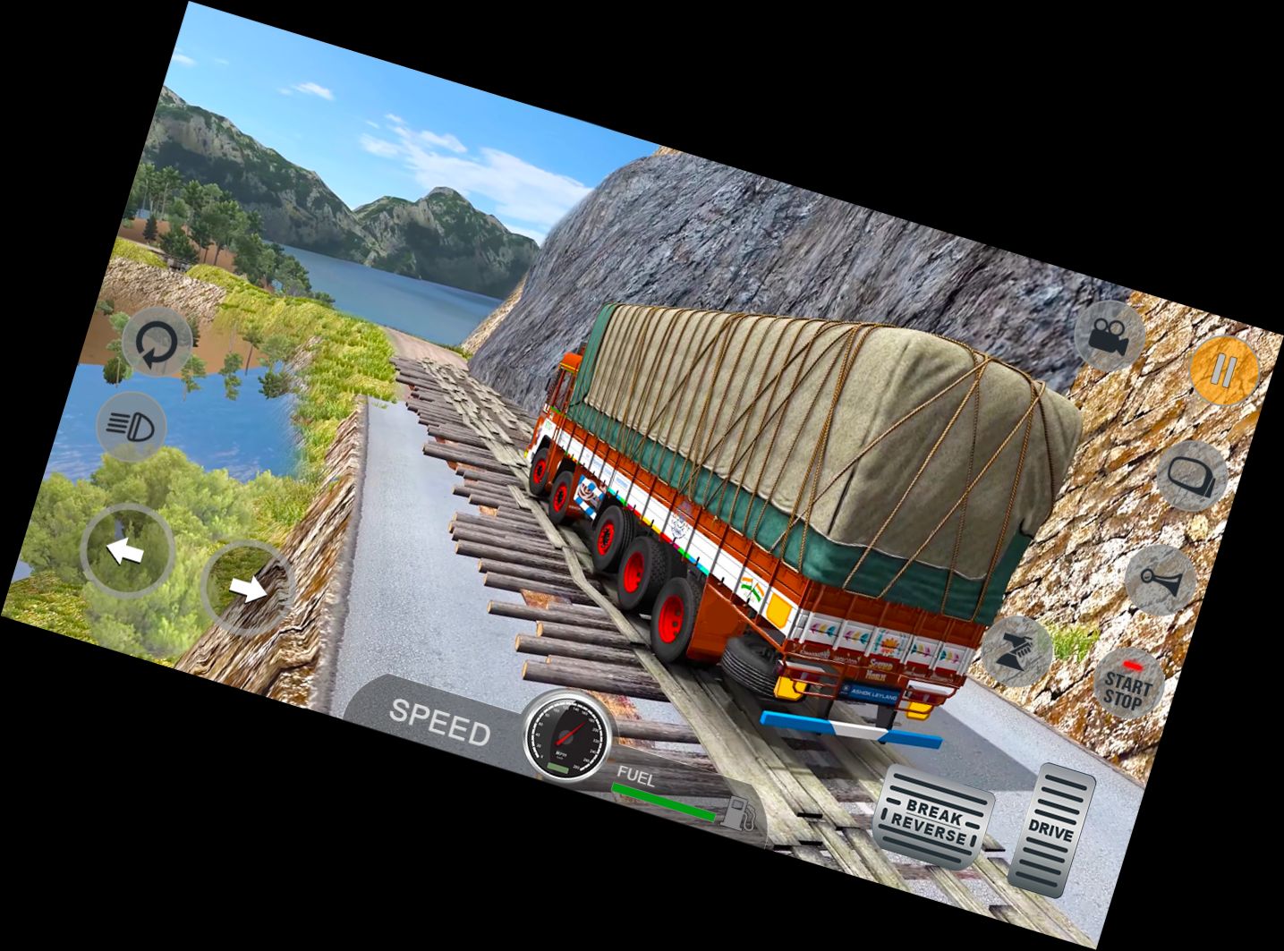 US Fracht LKW: Fahrspiel