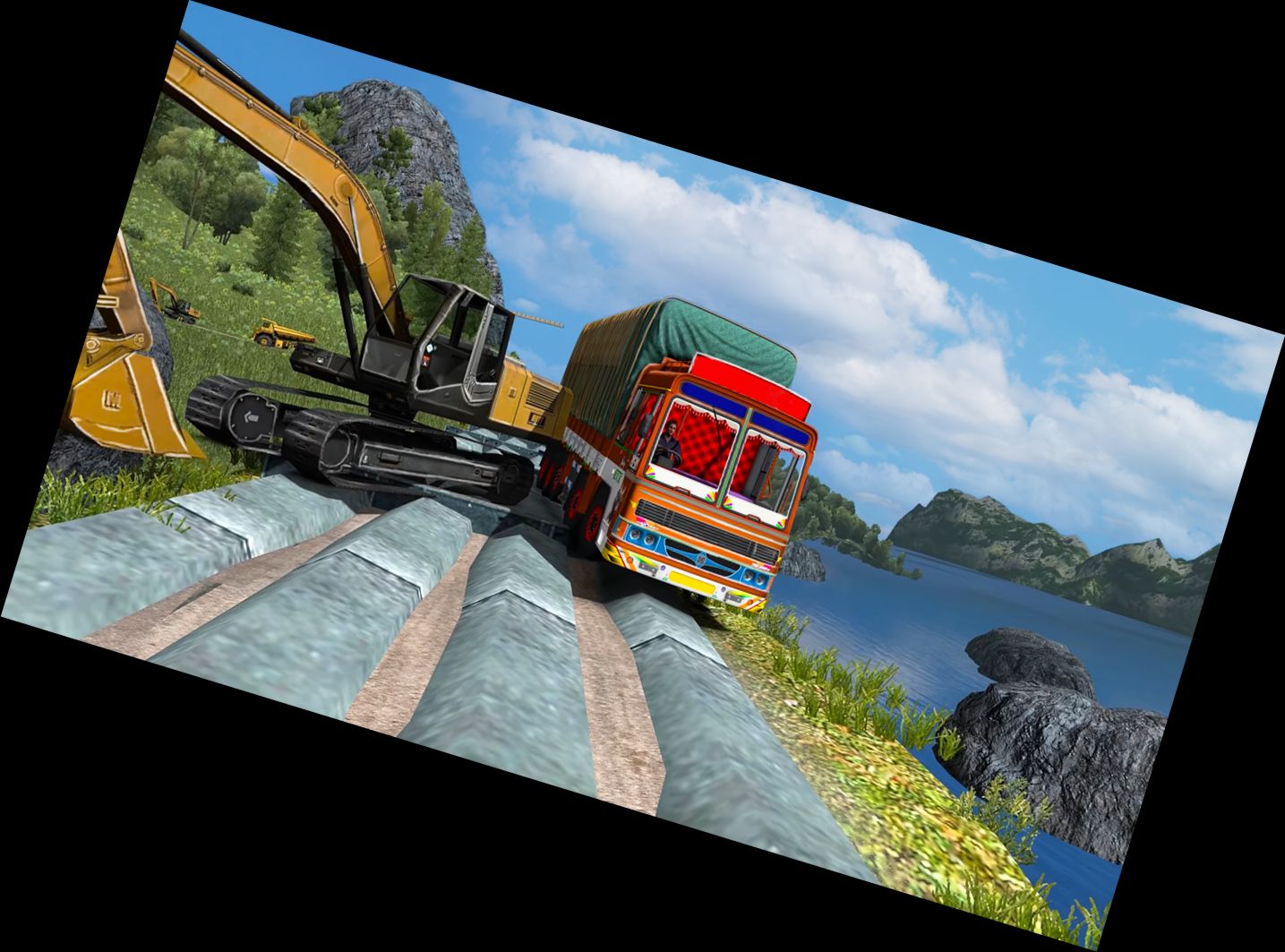 US Fracht LKW: Fahrspiel