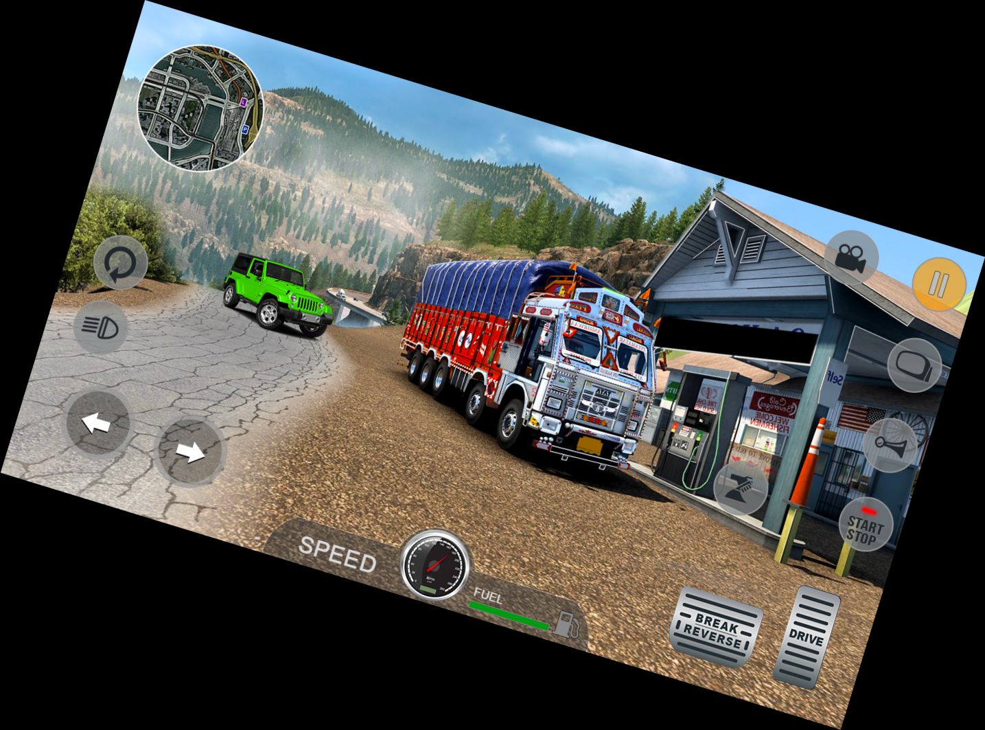 US Cargo Truck: Driving Simulator