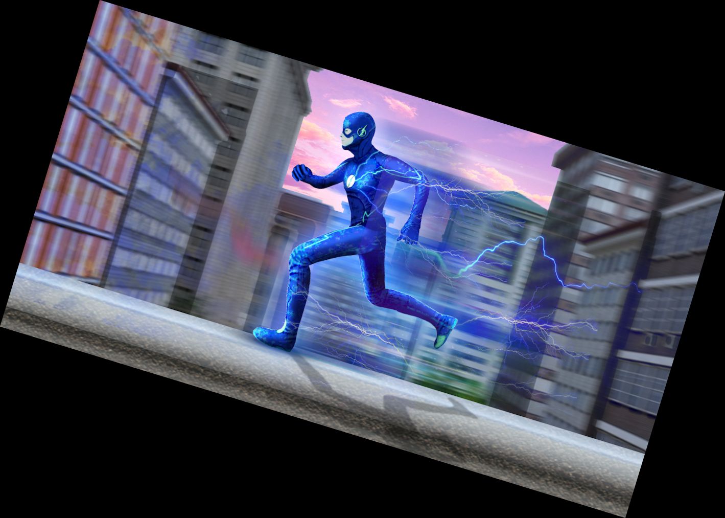 Stadt Kampf Geschwindigkeits Held Spiel