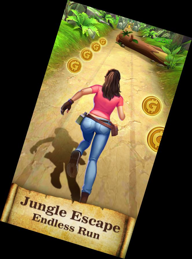 Endloses Rennen: Dschungel-