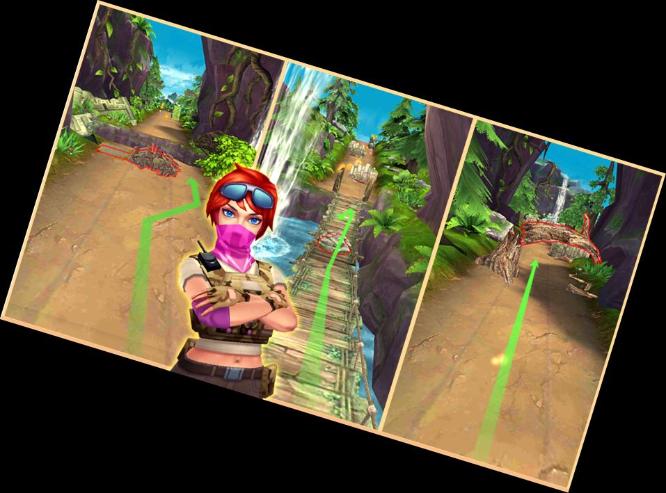 Endloses Rennen: Dschungel-