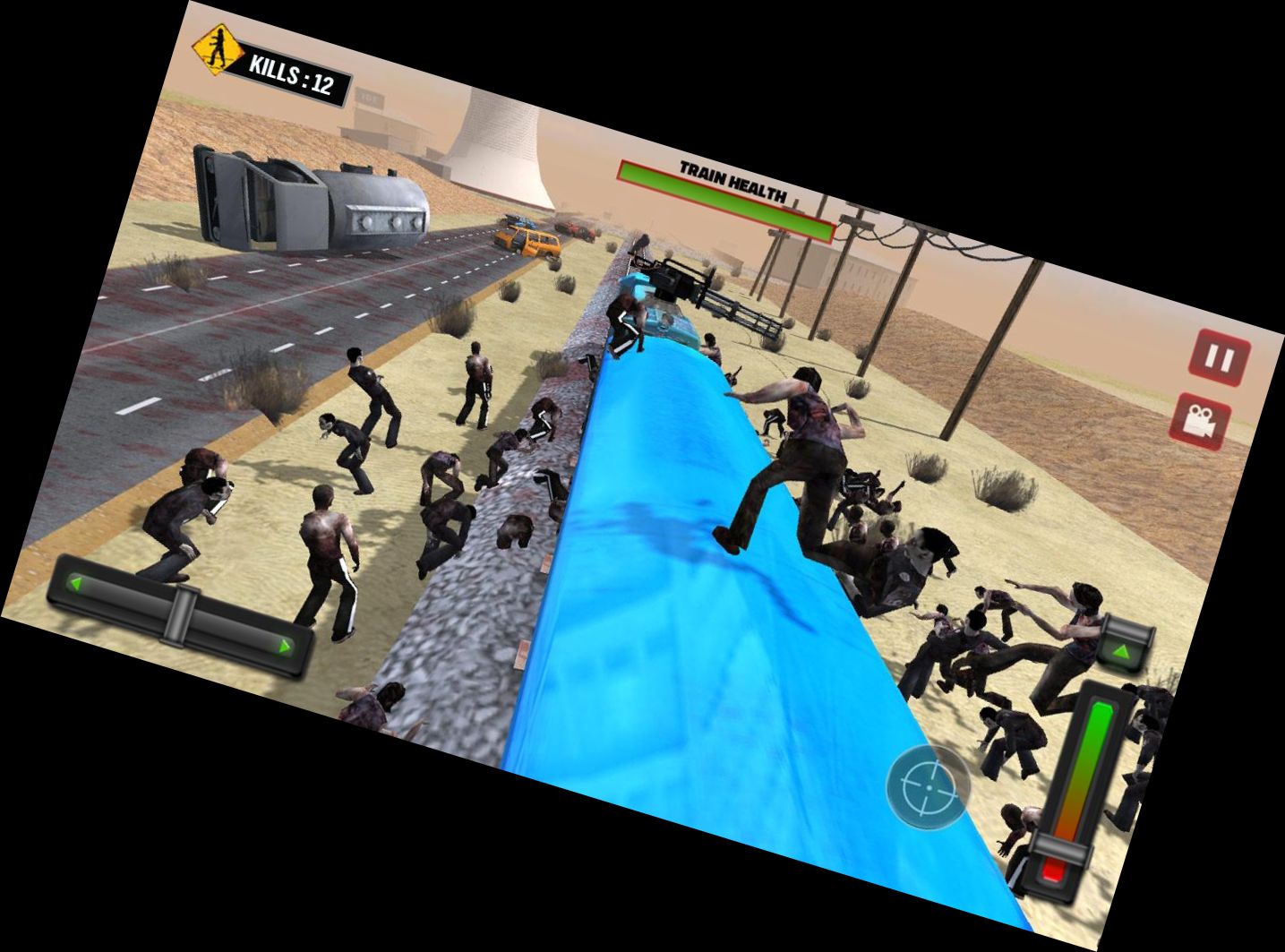 Поездка стрелялки - Зомби В