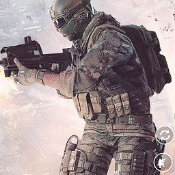 Moderne Kommandotruppen Kampf Kriegsf