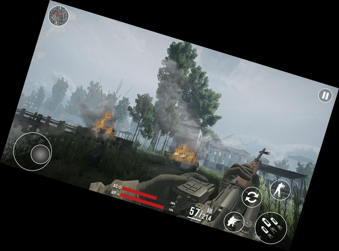 Moderne Kommandotruppen Kampf Kriegsf