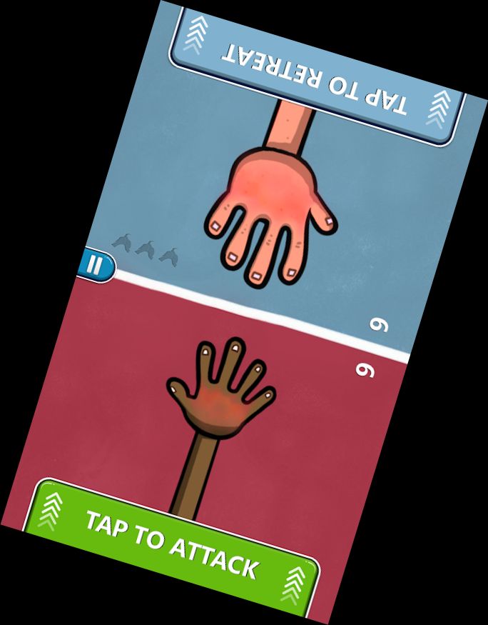 Червоні долоні – ігри для двох