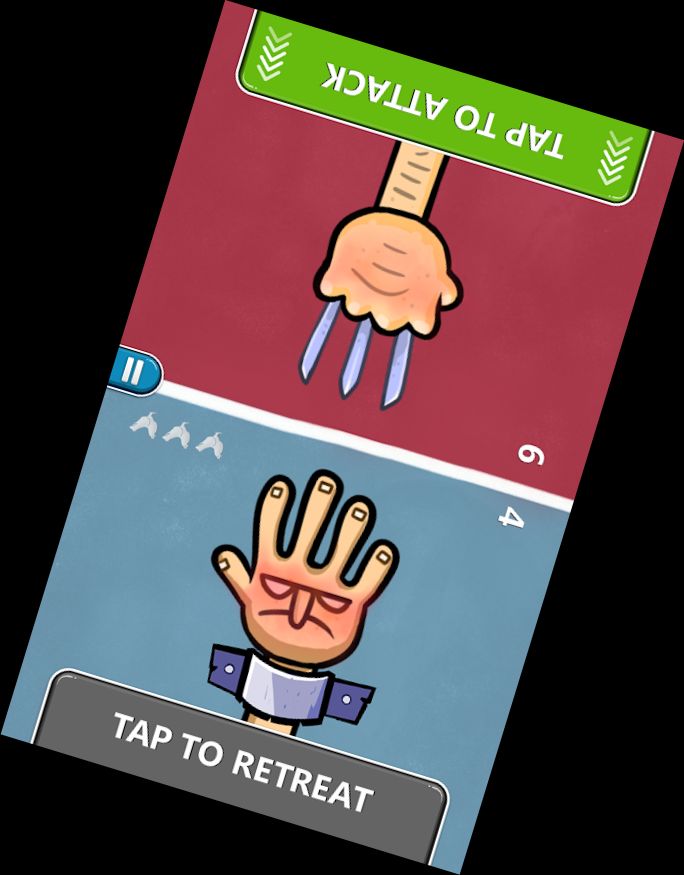 Rote Hände – 2-Spieler