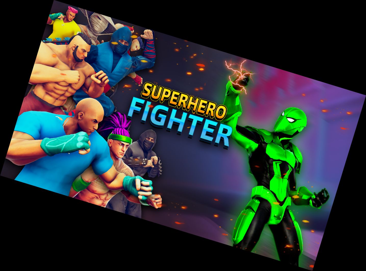 Супергеройский Боец: Па