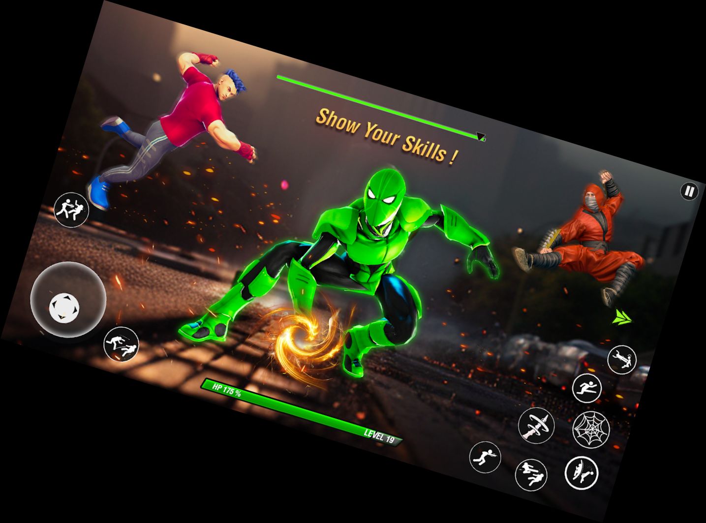 Супергеройский Боец: Па