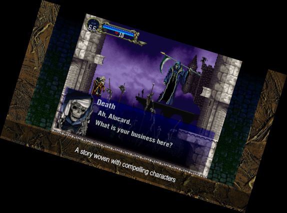 Castlevania: SotN wird zu Castlevania: Schatten der Nacht