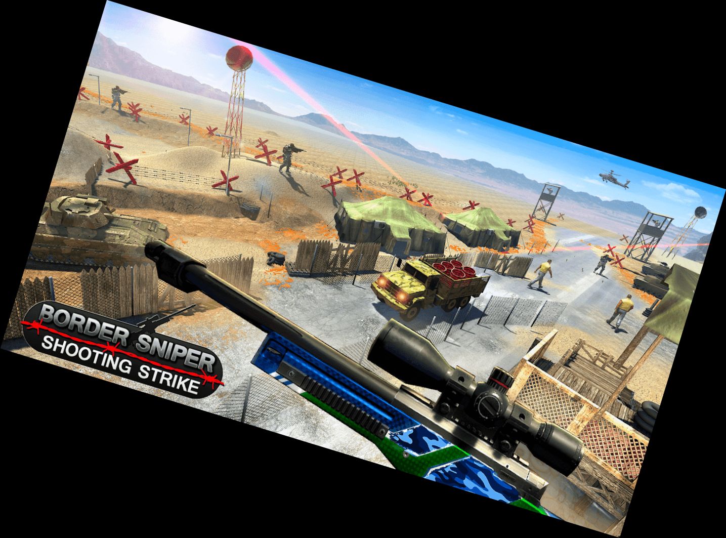 Echter Scharfschütze FPS Shooter Spiel