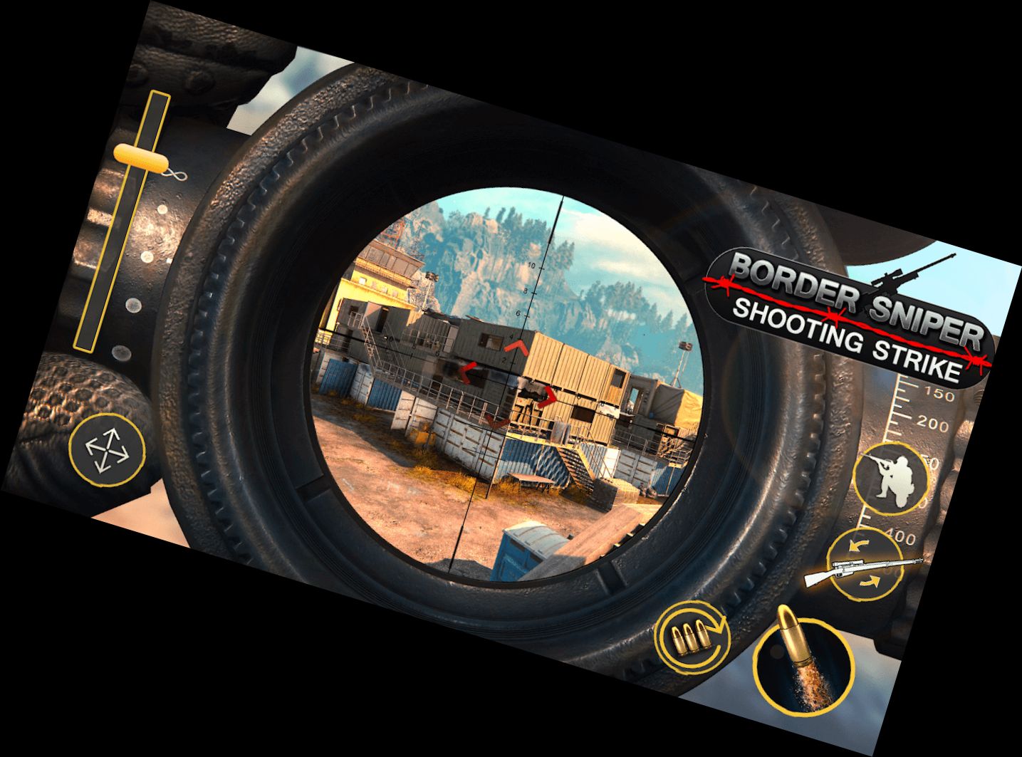 Echter Scharfschütze FPS Shooter Spiel