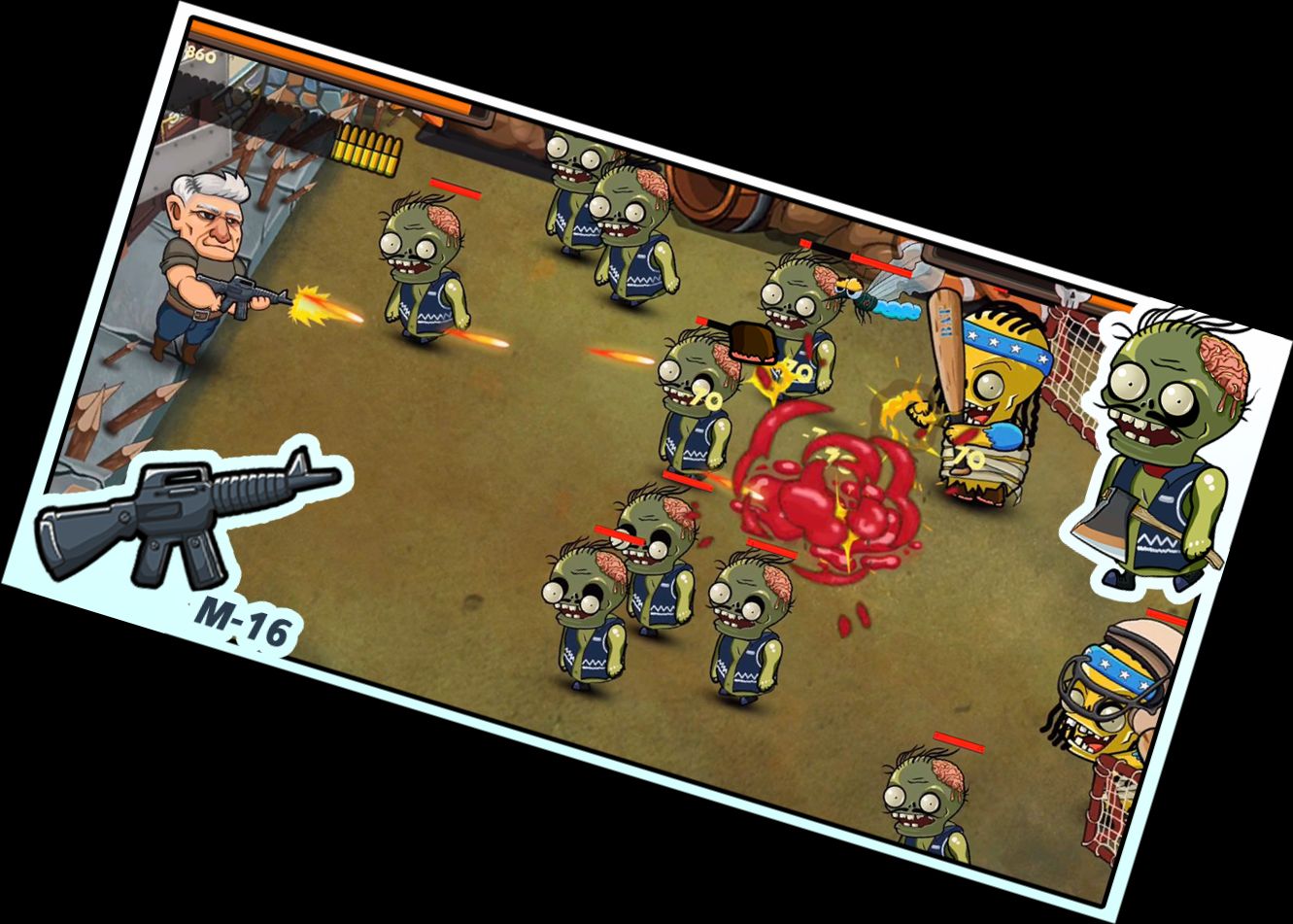 Оборона від зомбі - Розстріл