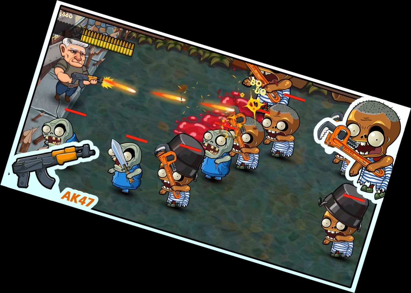 Оборона від зомбі - Розстріл