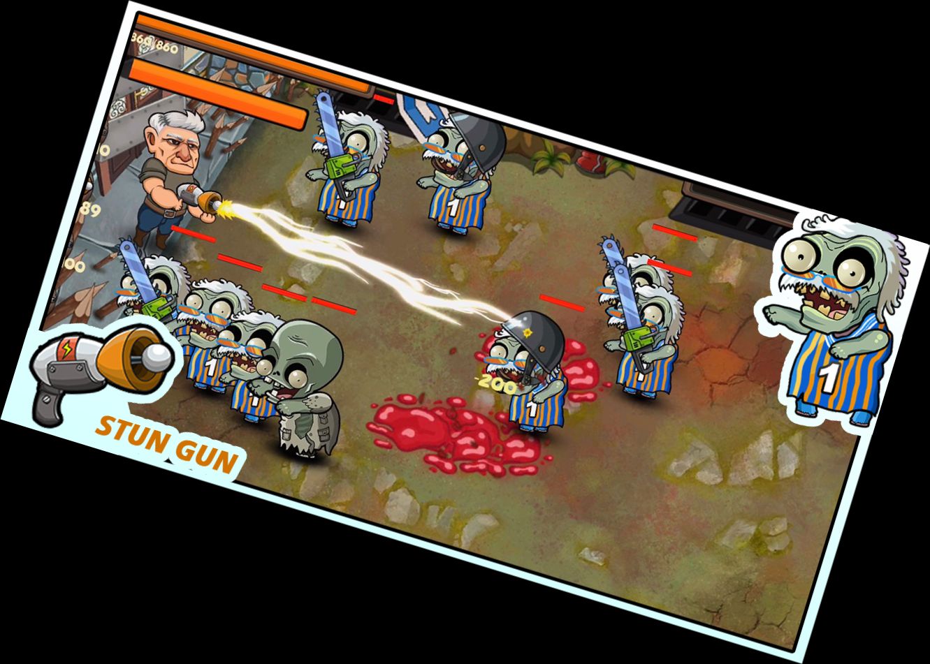 Defensa contra Zombies - Disparos a Zombies