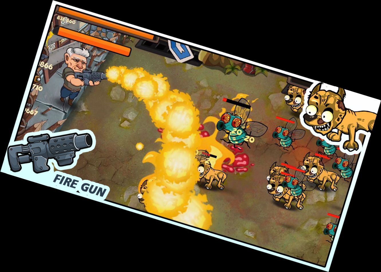 Защита от Зомби - Убий