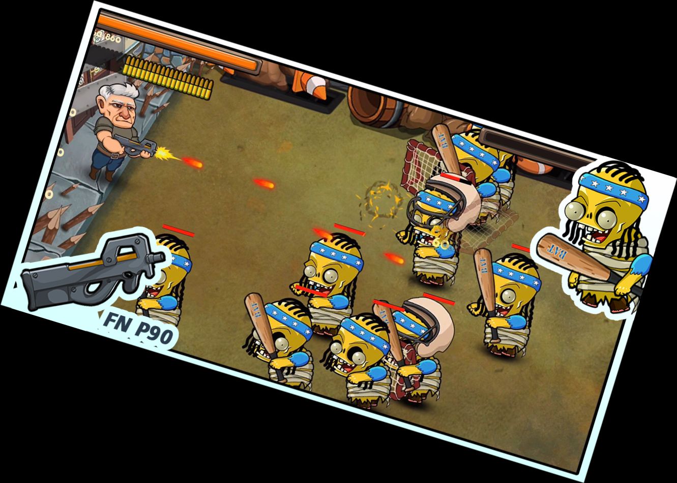 Защита от Зомби - Убий