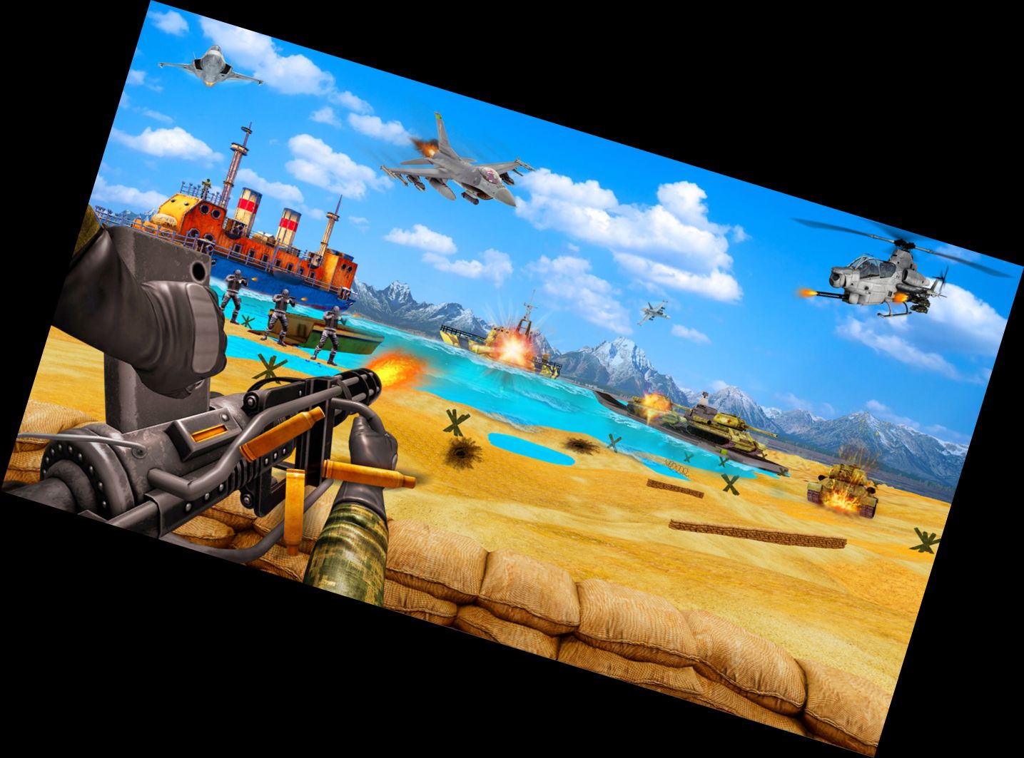 Пляжна Війна: FPS 3D