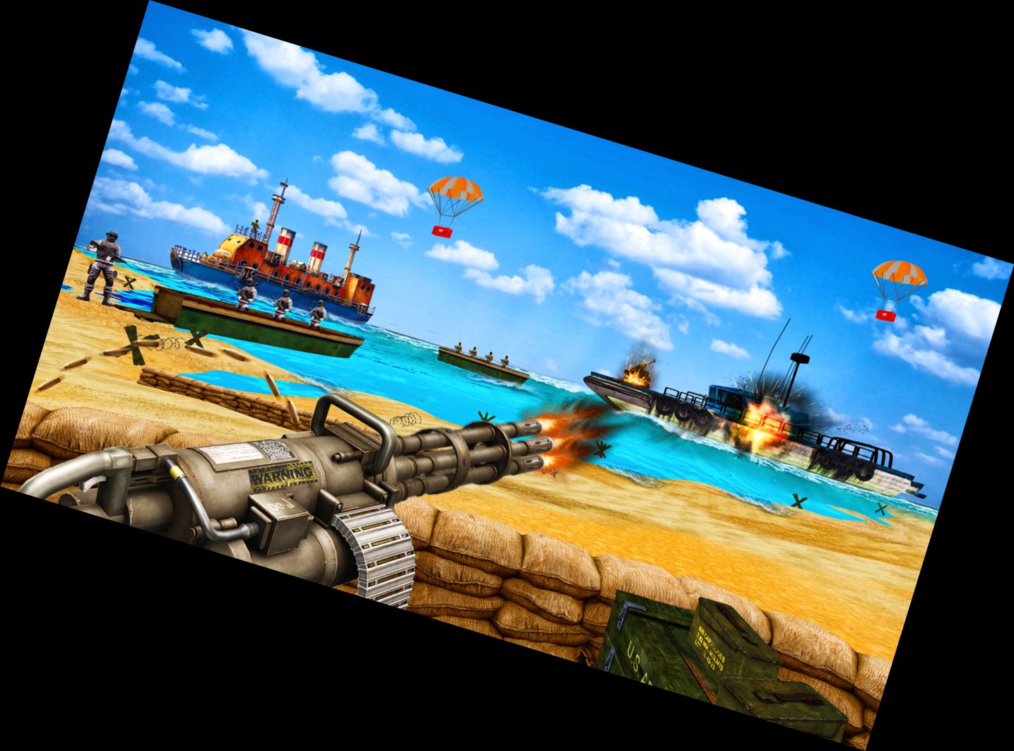Guerra de Playa: FPS 3D Tiros