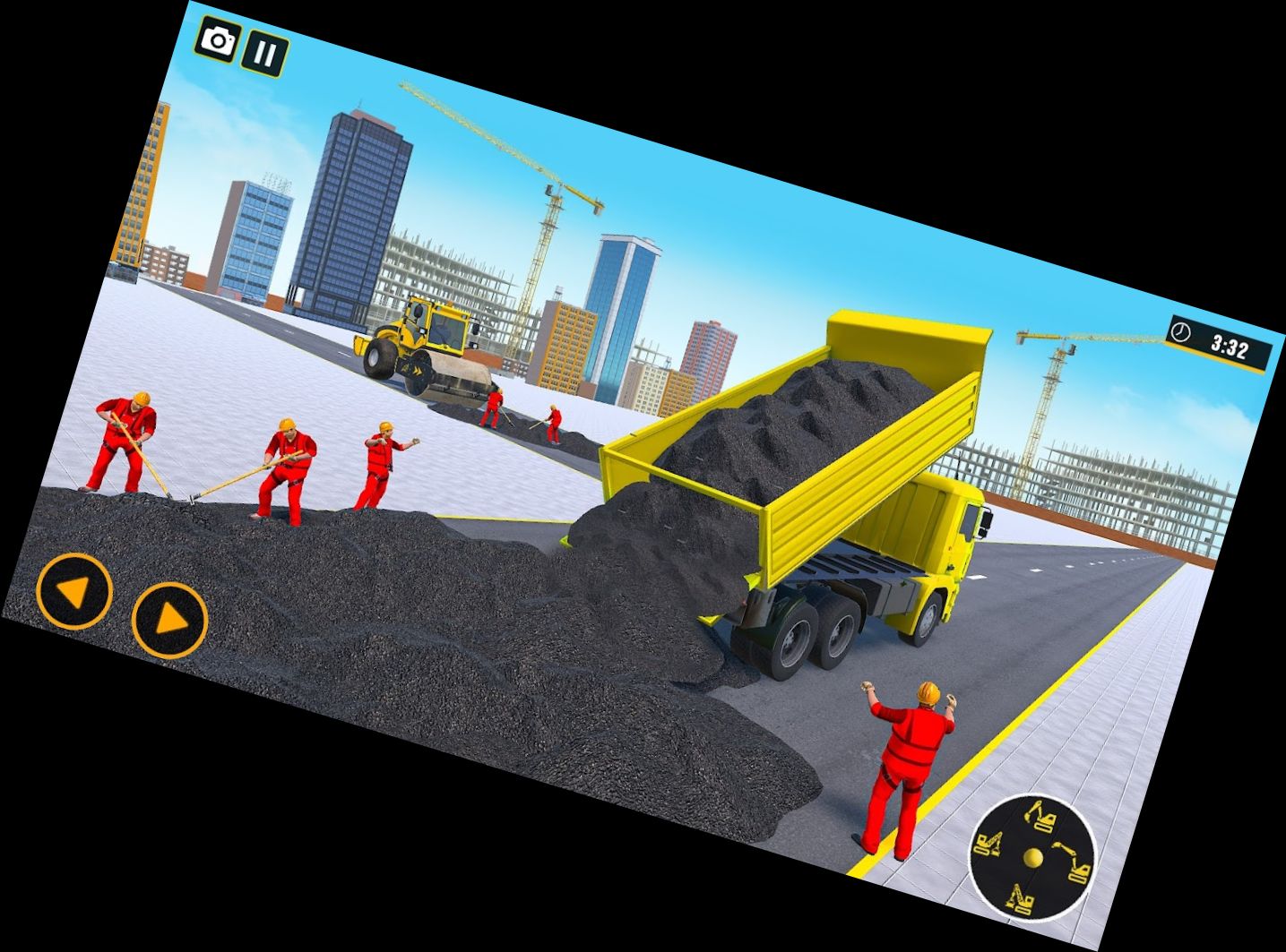 3D Excavator Truck Driver Simulator