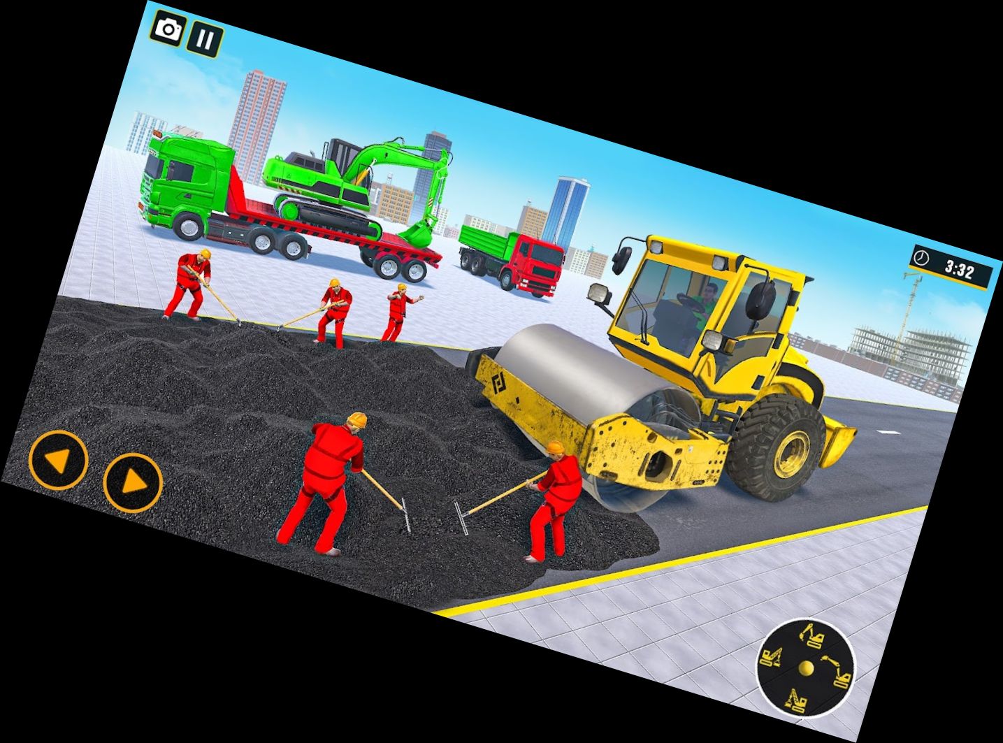 3D Excavator Truck Driver Simulator