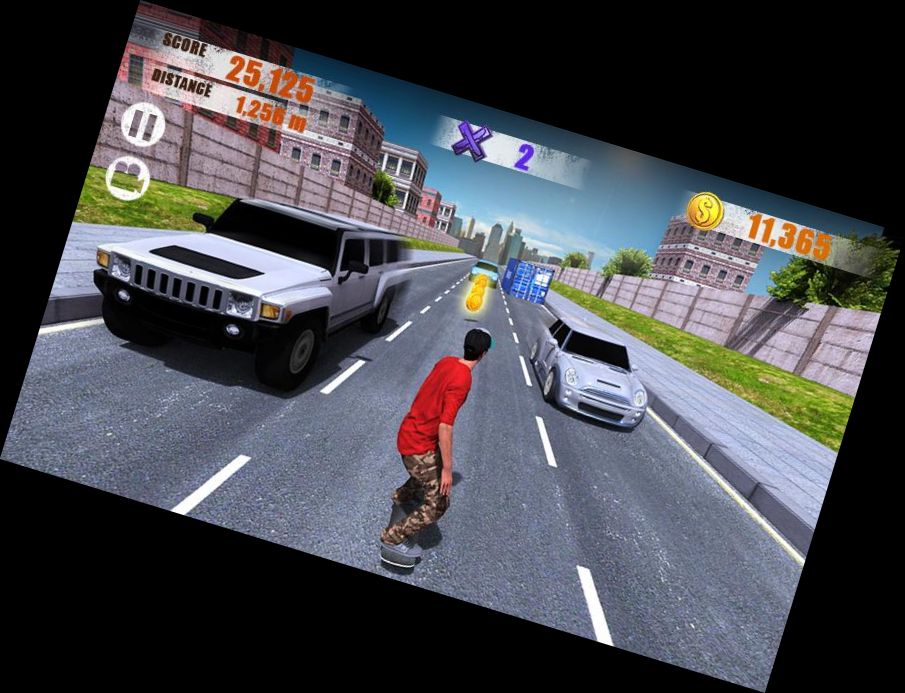 Скейтер на у