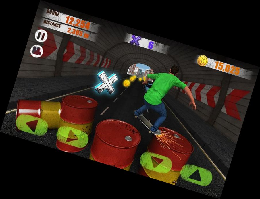 3D City Skater