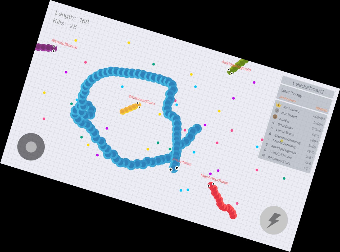 Змія Off - Більше Ігри, Б