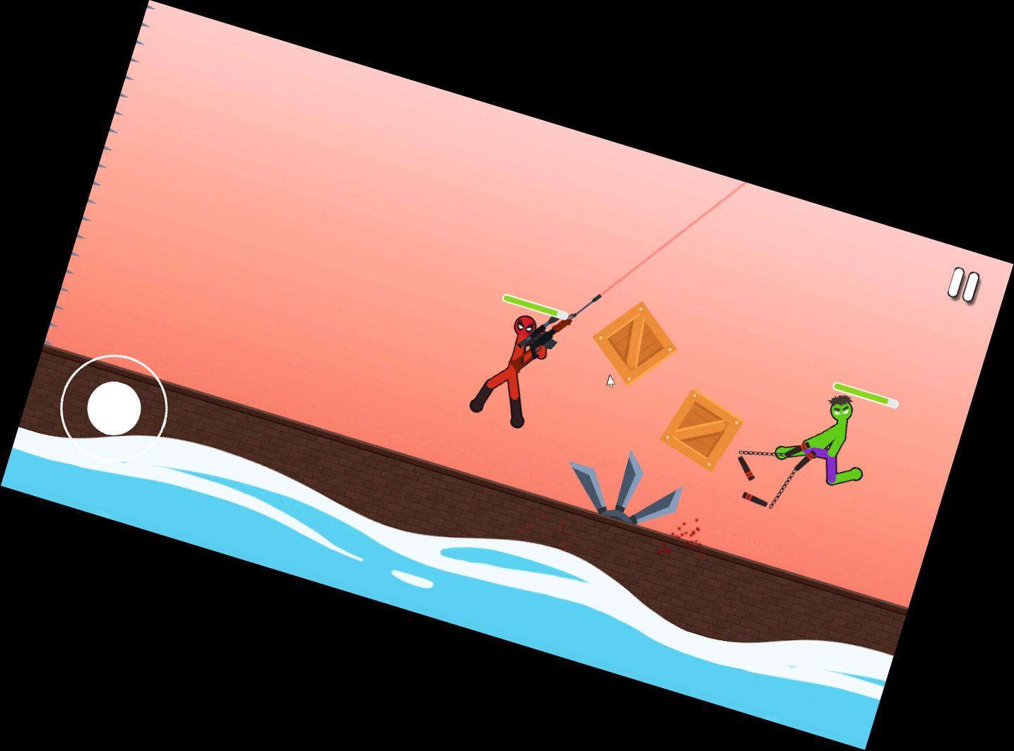 Hombre Palito Guerrero Supremo