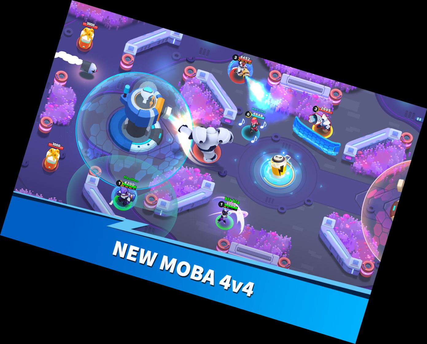 Helden Schlag - Modernes MOBA