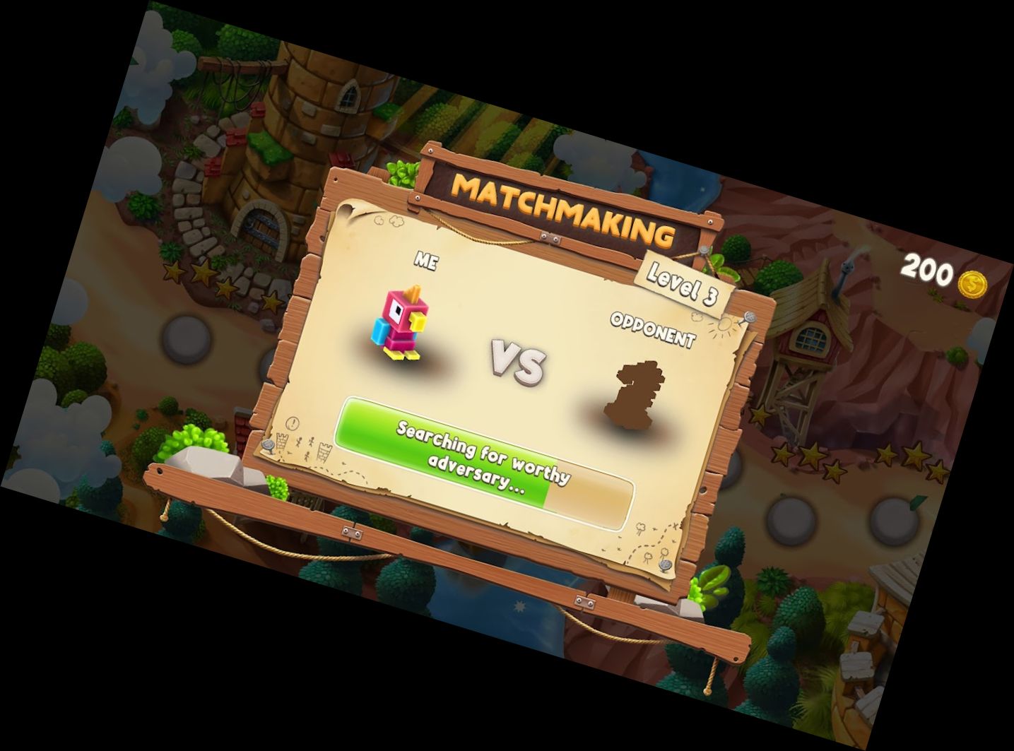 Blocky Castle 2: Herausforderung