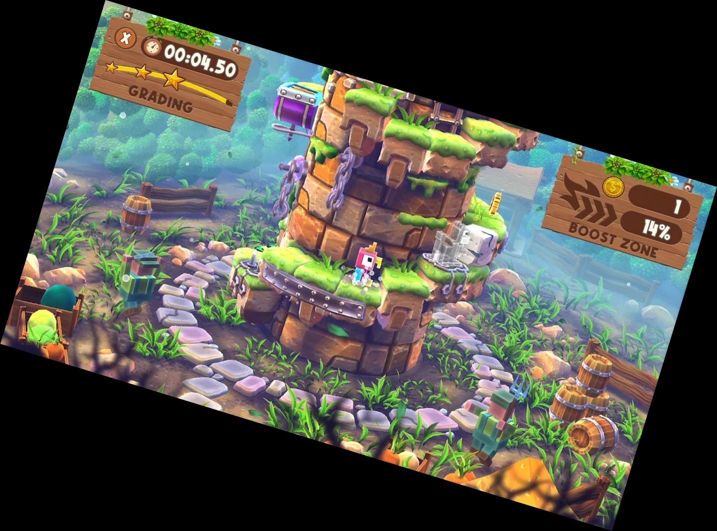 Blocky Castle 2: Herausforderung