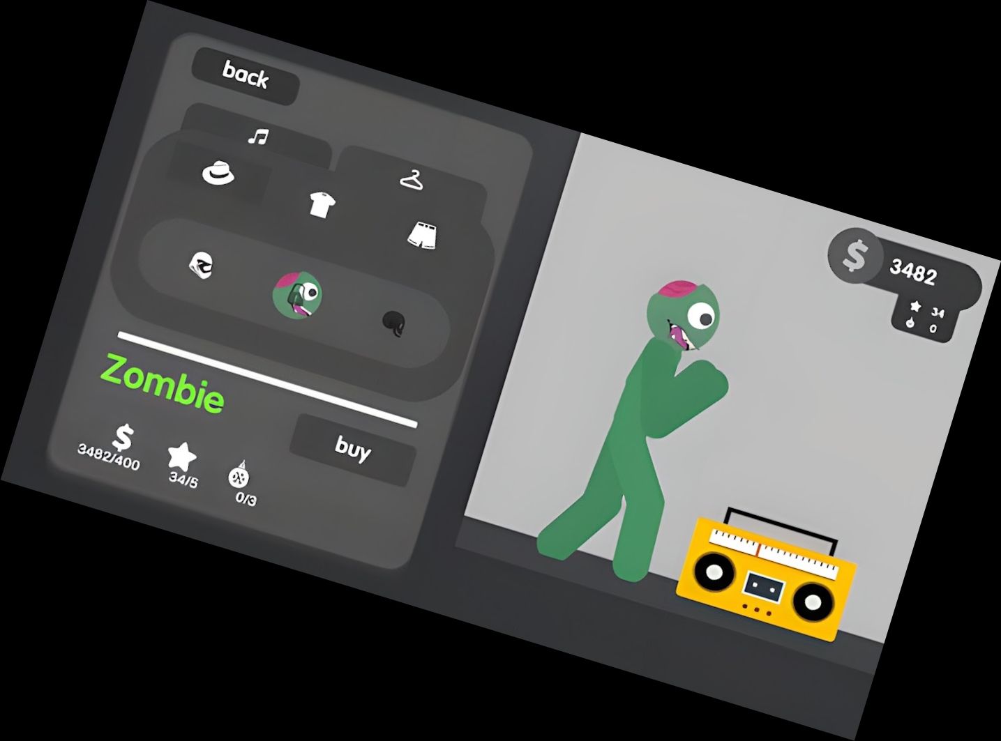 Людина-паличка бійка розмахування