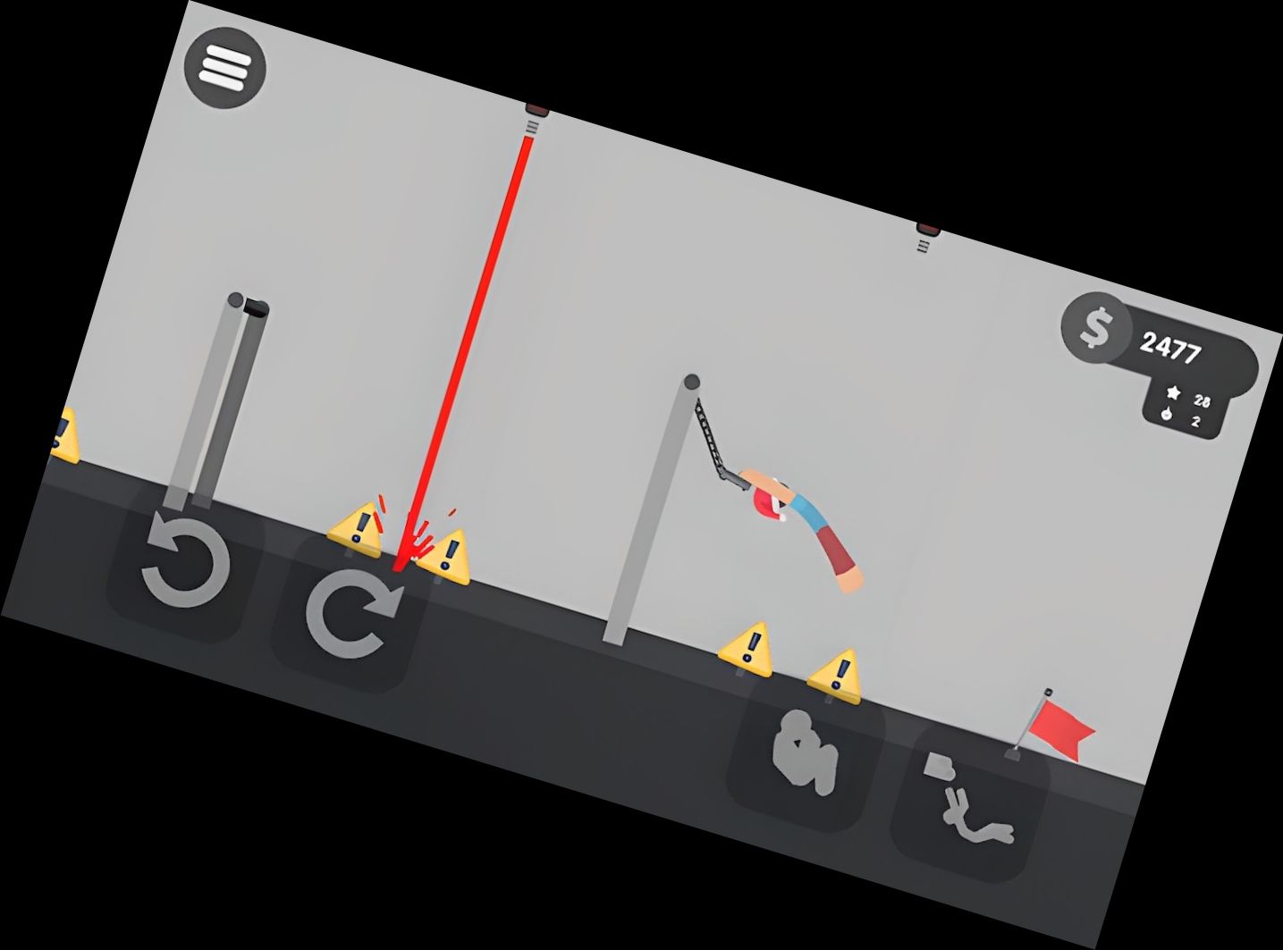 Stickman Ragdoll Brawl Flipper