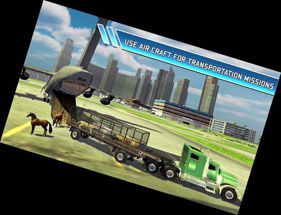 Wildtier-Transport-Lkw